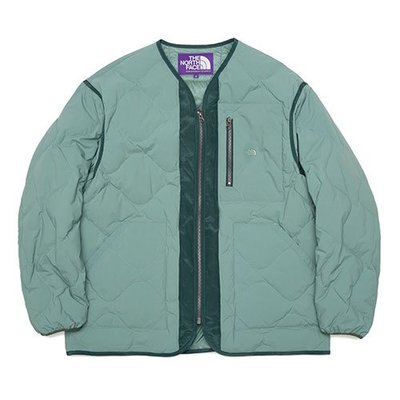 THE NORTH FACE PURPLE LABEL Field Down Cardigan 無領外套。太陽選物