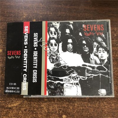 日版拆封 SEVENS IDENTITY CRISIS 唱片 CD 歌曲【奇摩甄選】232