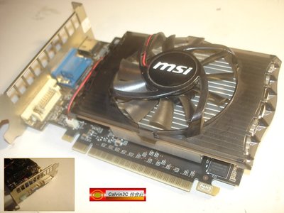 微星 MSI N620GT-MD2GD3 軍規版 GeForce GT630 DDR3 2G HDMI 原廠保固 風扇版