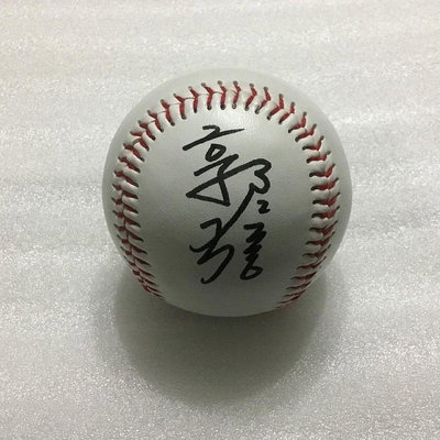 CPBL 味全龍 中華隊 天哥『郭天信』親筆簽名球。一般空白簽名棒球