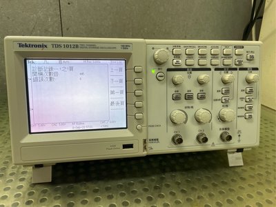 Tektronix TDS1012B TDS 1012B100MHz 2Ch 1Gs/s Oscilloscope示波器