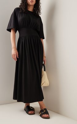 💖最後出清價 💖瑞典極簡品牌 Totême 有機棉黑色洋裝·輕鬆簡約