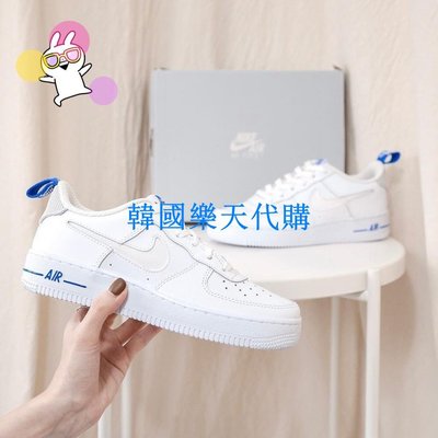 Nike Air Force 1 Low Cut-Out 全白鏤空勾 男女鞋 DC1429-100