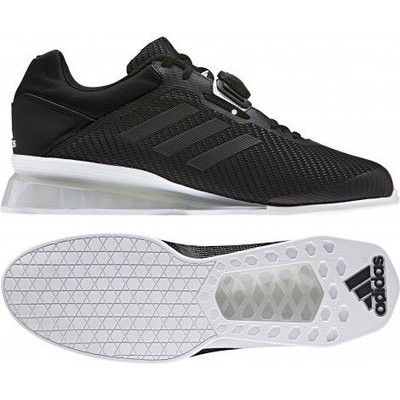 Adidas Leistung 16 Weightlifting 頂級舉重鞋 碳纖質感 快速繫緊鞋帶設計