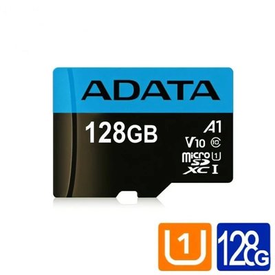 威剛 ADATA Premier microSDHC 記憶卡(附轉卡) 128G