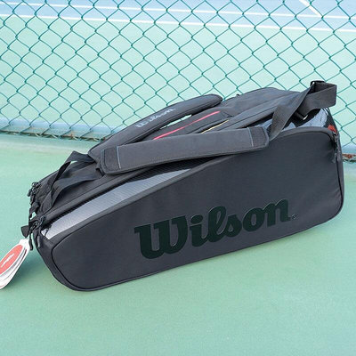 【 品質保障 新店特惠】網球包 網球拍袋 網球袋 運動包 正品Wilson威爾勝69支裝