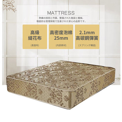 【多瓦娜】ADB石棉天使舒適保暖獨立筒床墊-雙人5尺-150-04-B