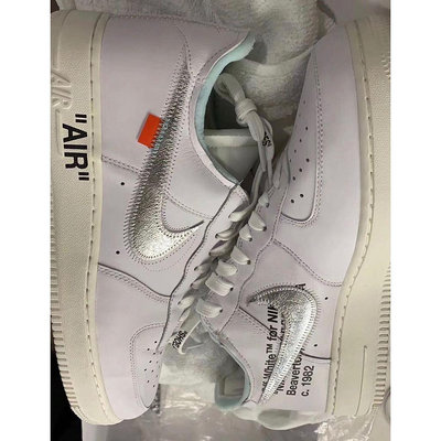 Nike Air Force 1 LOW Virgil Abloh Off-White 銀勾 AO4297-100