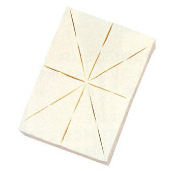 可刷卡 日本直購 三善 海綿 化妝棉  三角形 八切  粉底 化妝用具