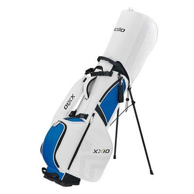 [小鷹小舖] Dunlop XXIO Golf GGC-X160 高爾夫球桿袋 輕量腳架袋 五分隔 底部穩定 可直立 9.5型 3.4kg