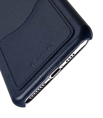 Melkco 2免運全皮背套 iPhone Xs Max 6.5吋 真皮包覆 好手感 深藍 手機套手機殼保護套保護殼