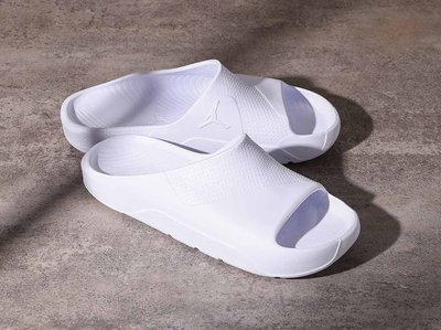 【RTG】NIKE JORDAN POST SLIDE 拖鞋 白色 Q彈 不對稱工學 防水 男鞋 DX5575-100