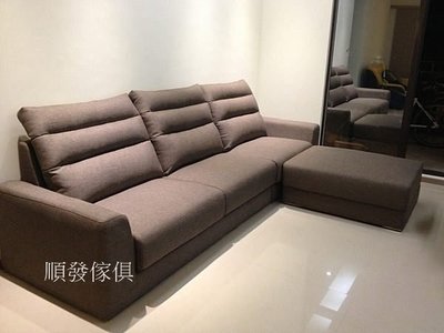【順發傢俱】功能型  L型布沙發 (X12) 9