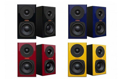 【六絃樂器】全新 Fostex PA-3 二音路主動式監聽喇叭 藍色款 / 工作站錄音室 專業音響器材