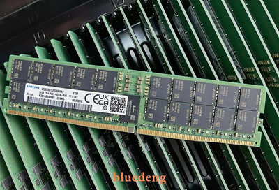 三星原廠M321R8GA0BB0-CQKVG記憶體DDR5 64G 2RX4 PC5-4800 ECC REG