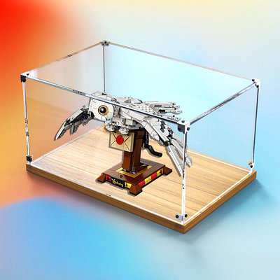 積木模型透明防塵罩適用樂高75979海德威哈利波特亞克力展示盒