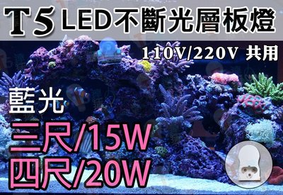 T5達人(新版) T5 LED不斷光層板燈 串接式 支架燈3尺4尺藍光 台灣晶片裝飾燈氣氛夜店健身房水族燈舞台燈
