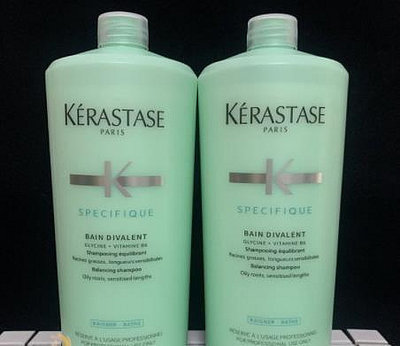 安麗連鎖店 KERASTASE 巴黎卡詩 胺基酸平衡髮浴 1000ml 氨基酸洗髮精 附壓頭