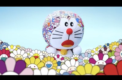 全新 Uniqlo x Doraemon x 哆啦a夢 村上隆 彩色 小花 地表最強 聯名 娃娃 玩偶 UT台灣公司貨