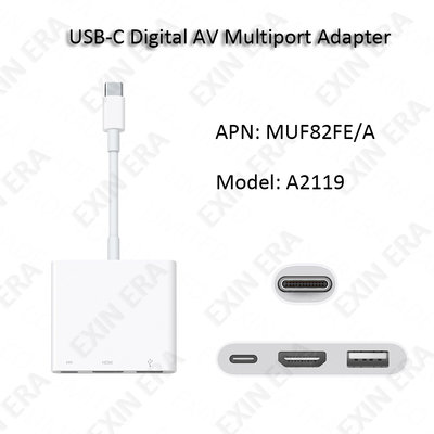 【TurboShop】原廠 Apple蘋果 USB-C Digital AV 多埠轉接器(MUF82FE/A)福利品