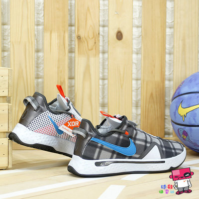 球鞋補習班NIKE PG 4 EP PLAID 格子布拉鍊XDR耐磨PAUL GEORGE CD5082