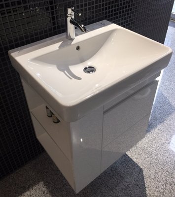 FUO衛浴: 德國KERAMAG品牌 60X48公分 面盆浴櫃組 SMYLE600480 促銷熱賣中!