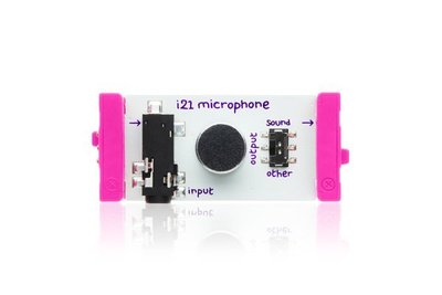 美國 littleBits 零件 (input): microphone (8折出清)