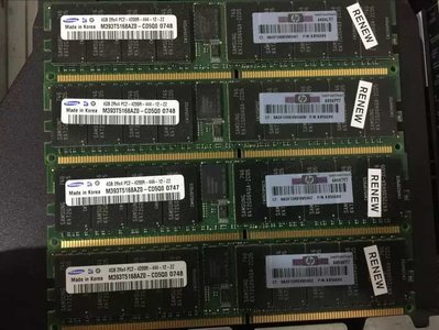 HP RX3600 RX6600記憶體 4GB DDR2 小型機記憶體AB566BX