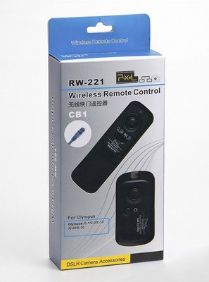 呈現攝影-品色 RW-221 CB1 無線快門線遙控器 可換線 Olympus E1、E3、E10、E20、E5 RM-CB1 NCC認證