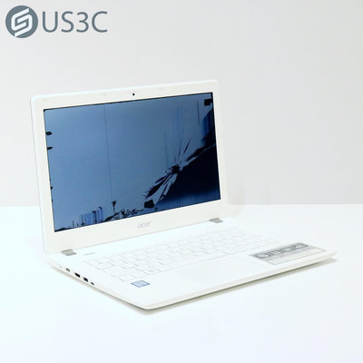 【US3C-青海店】【一元起標】宏碁 Acer Aspire V V3-372-54E4 13吋 i5-6500U 4G 500G HDD 文書型電腦 二手筆電