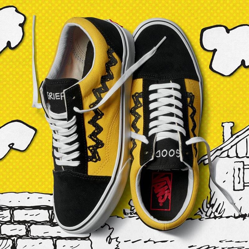 vans old skool x snoopy