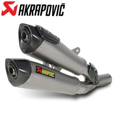 DNS部品 Akrapovic 蠍子尾段排氣管 Ducati Diavel 2011-12 鈦合金 蠍子管