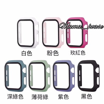 Apple Watch case PC 硬殼 9H 玻璃 Apple Watch case 360 iWatch 5 4