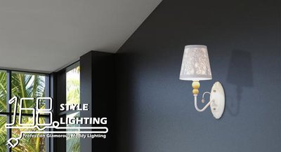 【168 Lighting】光影魔法《木藝壁燈》（兩款）單燈款DX 81524-2