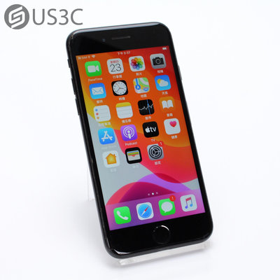 【US3C-台南店】【一元起標】台灣公司貨 Apple iPhone 7 128G 4.7吋 黑色 立體聲喇叭 True Tone閃光燈 二手手機