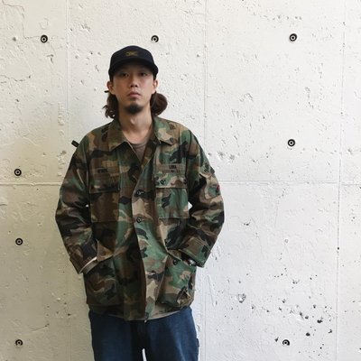 17AW WTAPS JUNGLE LS 02 / SHIRT. COTTON. SATIN. CAMO M