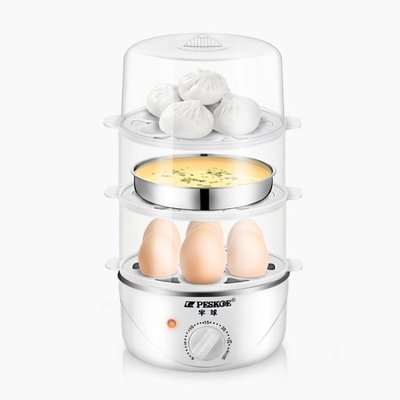 『格倫雅品』蒸蛋器自動斷電家用迷你蒸雞蛋器多功能煮蛋機定時煮蛋器神器促銷 正品 現貨