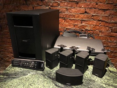 [ 沐耳 ] 美國家庭劇院精品 Bose 5.1 聲道劇院組 V35 黑色版本（原購價16萬元/配件齊全）已完售