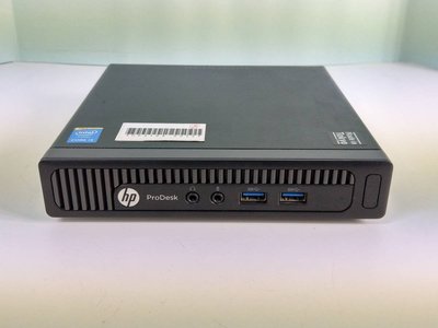 大人的玩具HP ProDesk 400G1 DM(i5-4590T/4GB/500GBHDD)超小文書機8.5成新