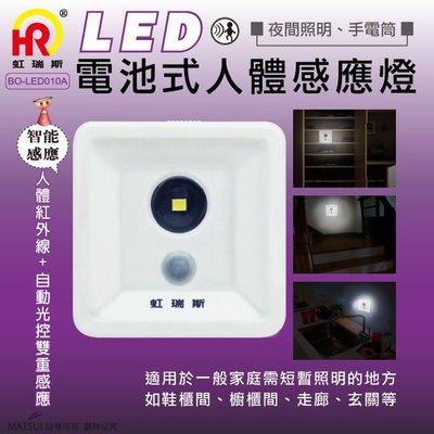 【HomeResource】電池式人體感應燈BO-LED010A