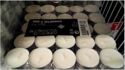 白色無煙環保小蠟燭(300顆/箱) 調節室溫濕度 薰香/情境/氣氛/照明/溫茶/巧克力
