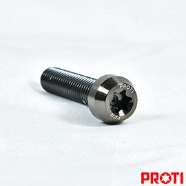 [屏東-晟信二輪] PROTI 鍛造鈦合金螺絲 M8L35-TP01-BK 適用:M8x35mm