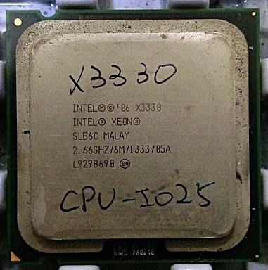 【冠丞3C】Intel Xeon X3330 775腳位 四核心 處理器 CPU cpu-I025