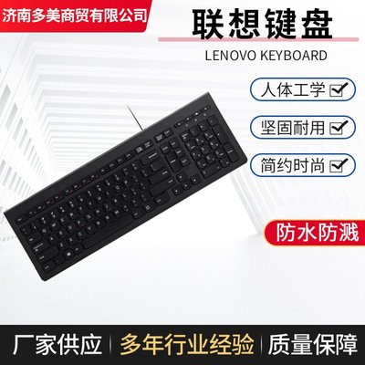 適用聯想（lenovo）鍵盤鼠標 usb鍵鼠套裝 M120Pro辦公型鍵鼠套裝