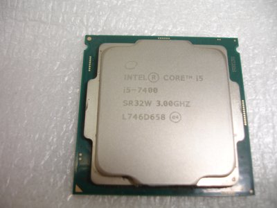 【電腦零件補給站】Intel Core i5-7400 3.00 GHz 第7代 FCLGA1151腳座