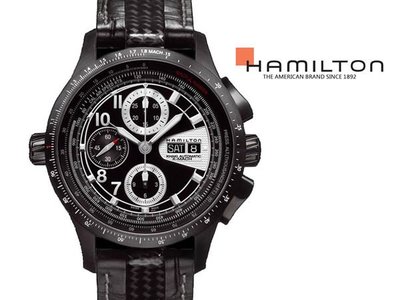 HAMILTON 漢米爾頓 手錶 Khaki Aviation X-Mach 男錶 機械錶 瑞士製 H76686735