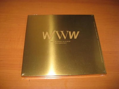 JYJ金在中Kim Jae Joong《WWW: WHO WHEN WHY》CD + Poster limited韓版