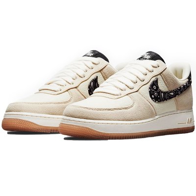 AYW】NIKE AIR FORCE 1 LOW PAISLEY SWOOSH 變形蟲花紋經典復古休閒鞋