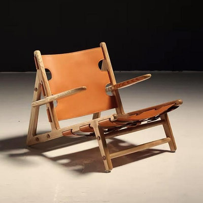 【台大復刻家具】馬鞍皮 獵人椅 Hunting Chair【Mogensen】非正版 Fredericia 西班牙椅系列