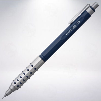 日本 Pentel Orenz AT 0.5mm 雙握型自動出芯自動鉛筆: 深藍色